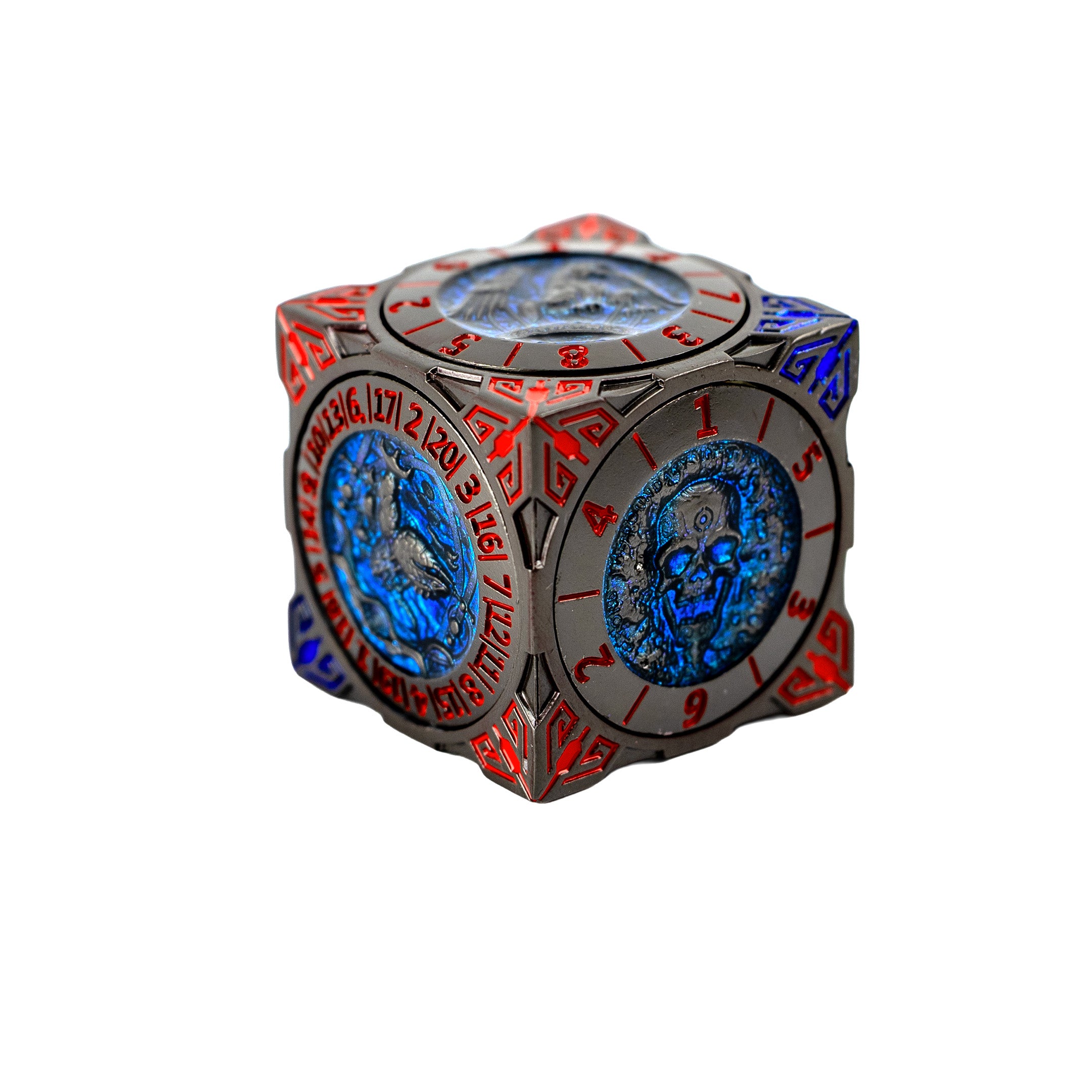 Cube Of Many Rolls - All In One Fidget Spinner Dice