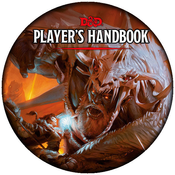 Players handbook, a category of products for Dungeons and Dragons books