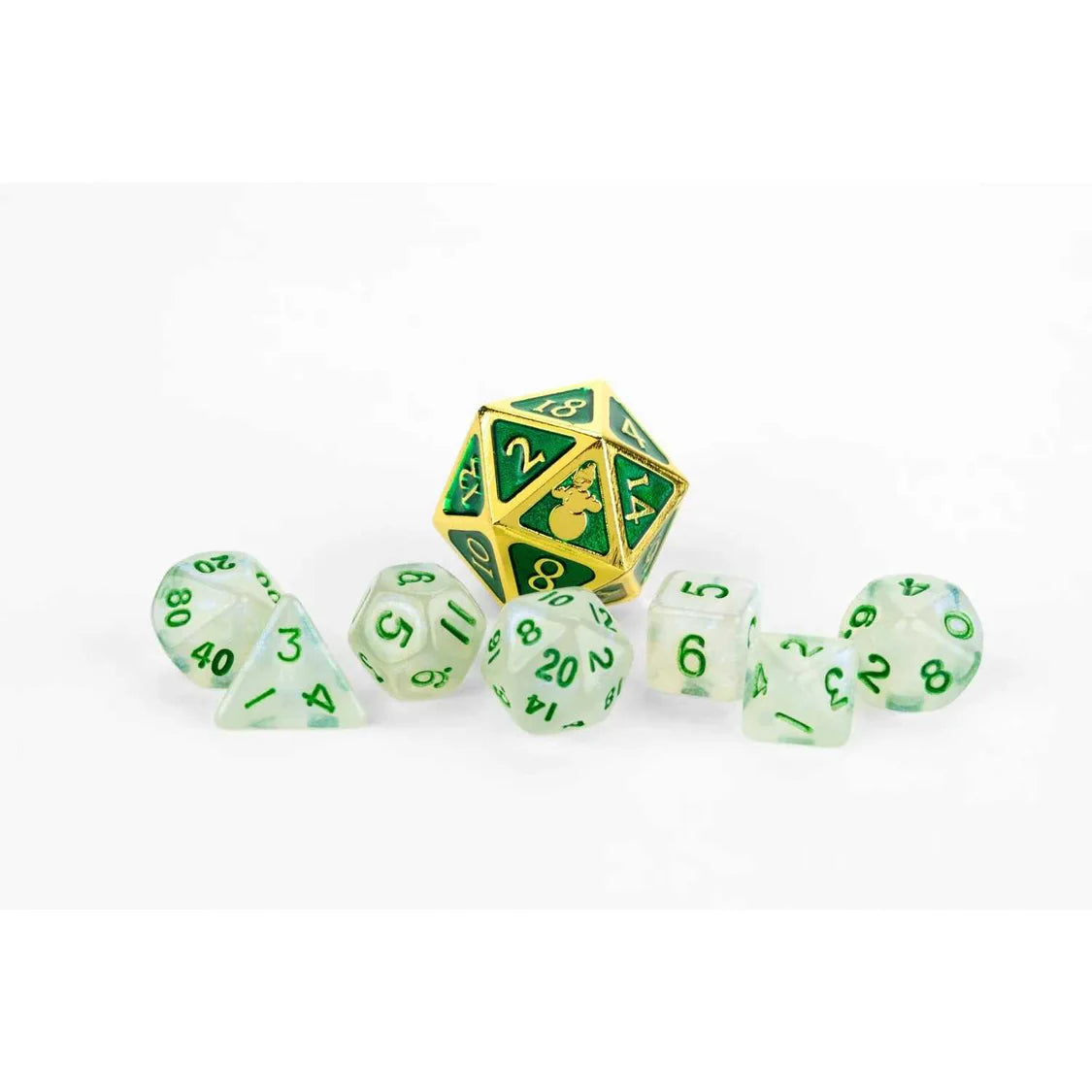 dnd dice advent calendar 2025 green dice sets