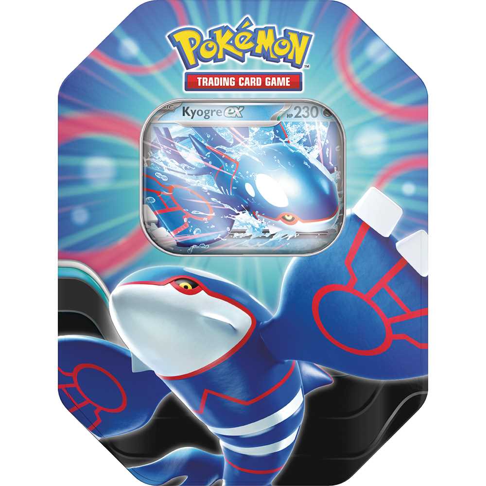 Pokemon Azure Legends Tin Kyogre ex