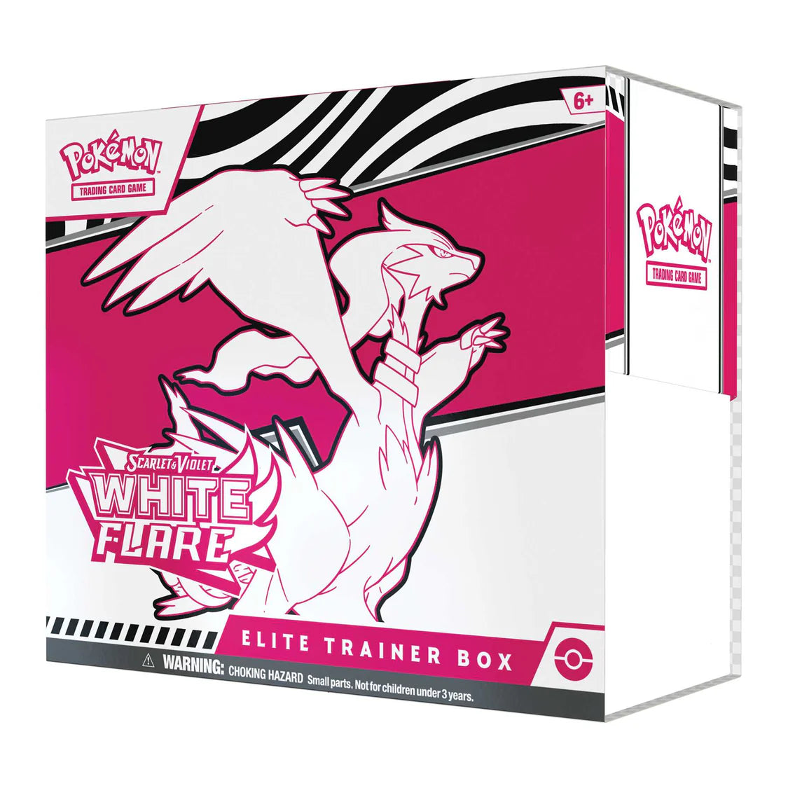Pokemon White Flare Elite Trainer Box RIght View