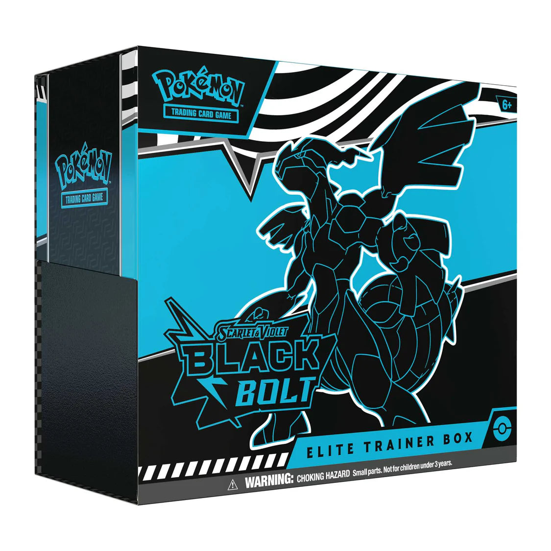 Pokemon: Black Bolt Elite Trainer Box Left View