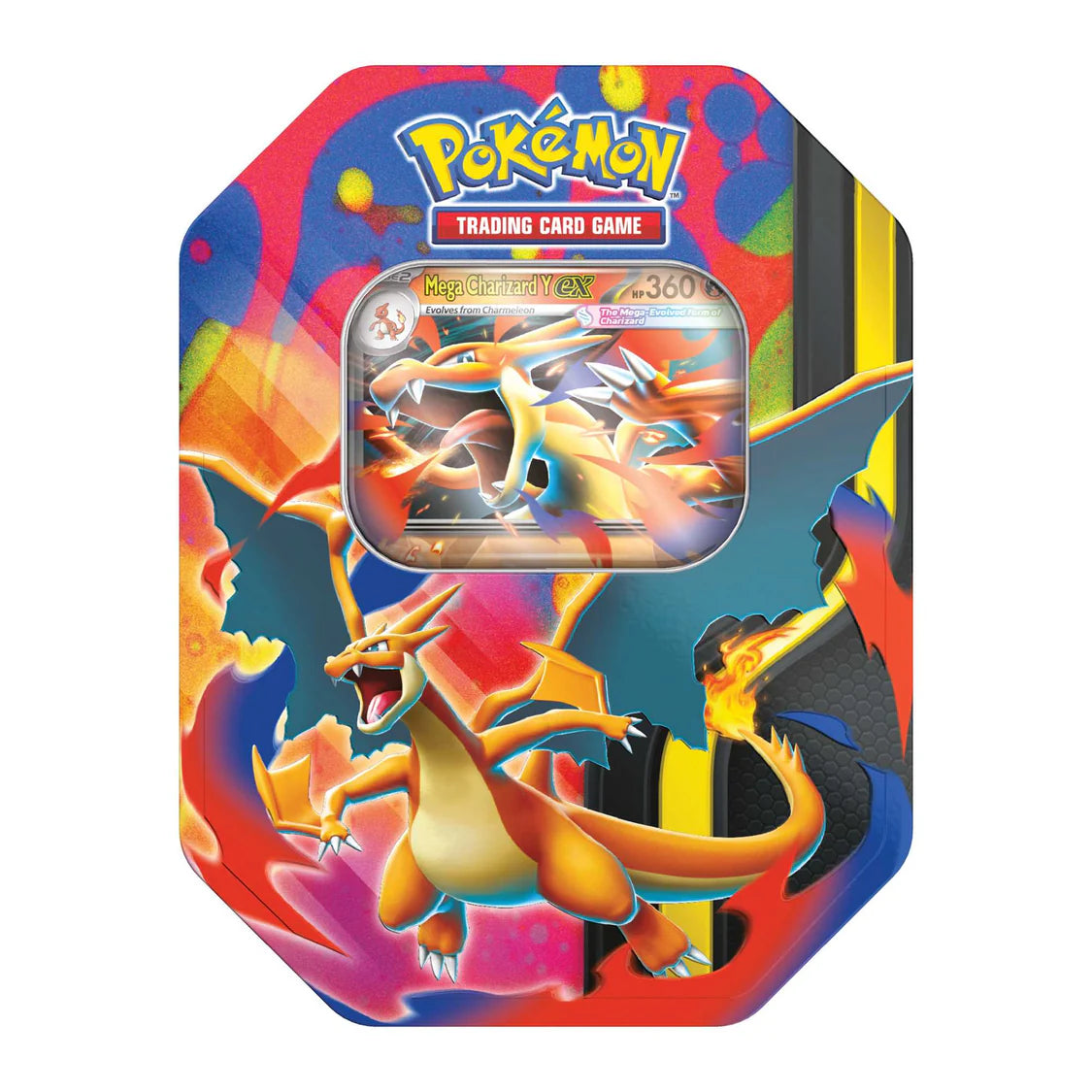 Mega Charizard Y ex tin