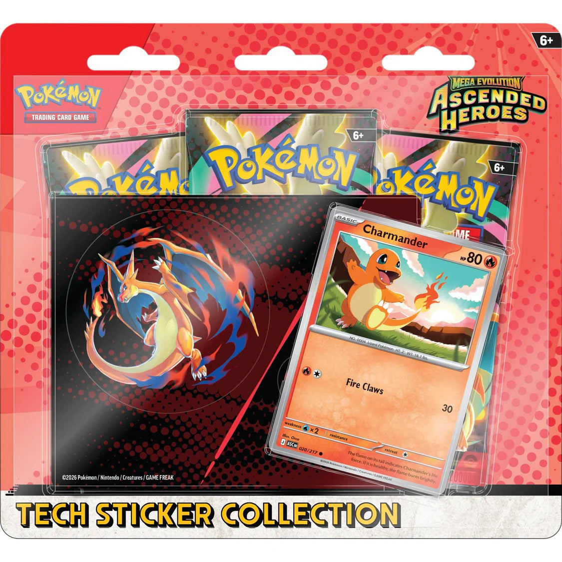 Pokemon Ascended Heroes Tech Sticker Collection