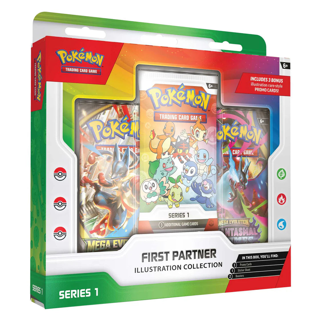 Pokemon First Partner Illustration Colection - Series 1