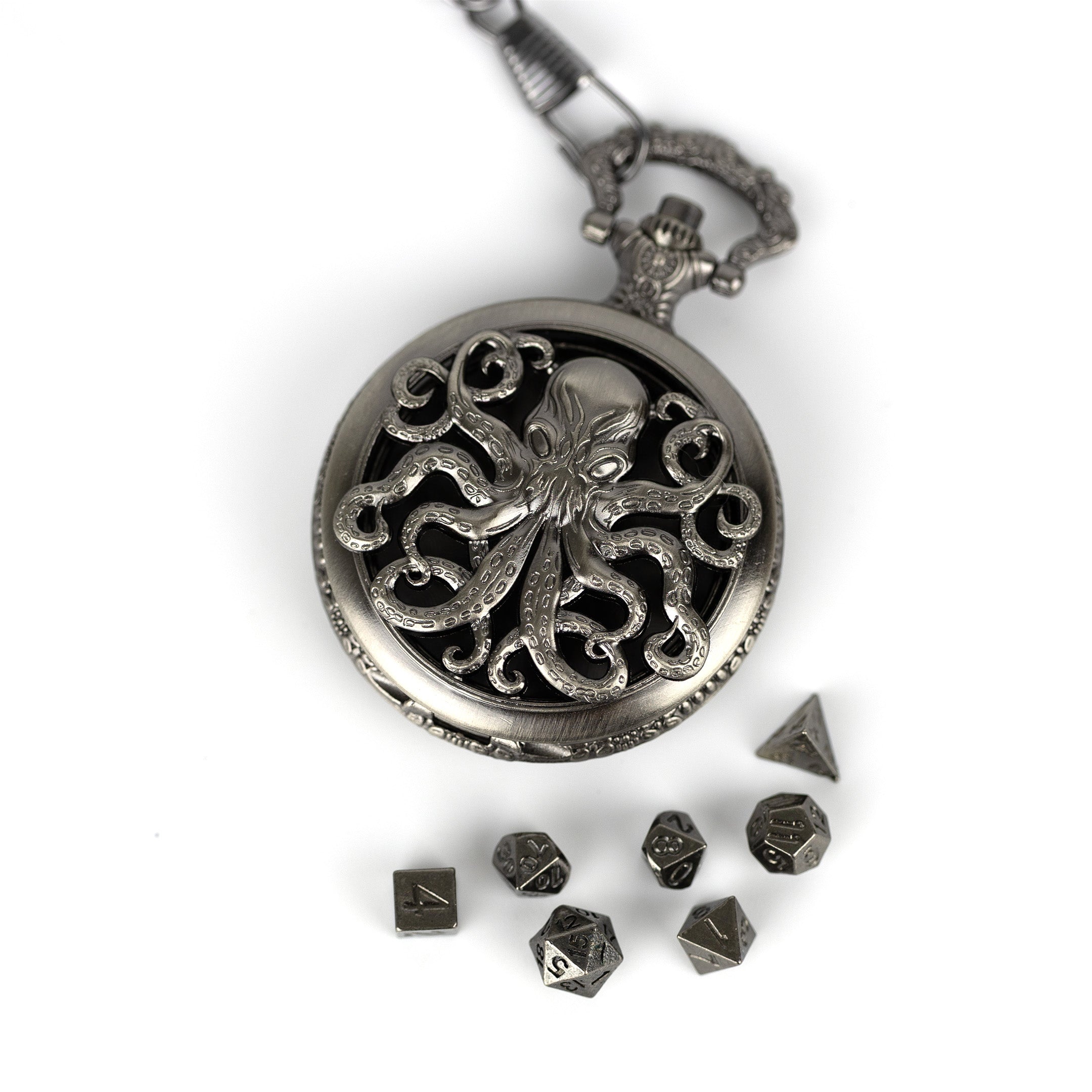 Token Of The ancient One silver pocket watch