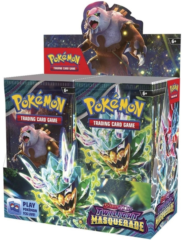 Pokemon Scarlet & Violet Twilight Masquerade Booster Box Pokemon Scarlet & Violet Twilight Masquerade Booster Box