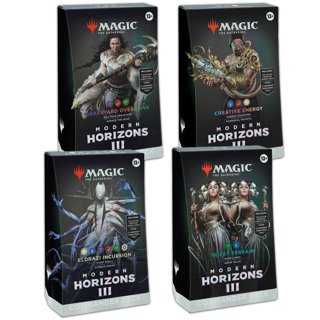 Magic: The Gathering - Modern Horizons 3 Commander Deck 4 Pack