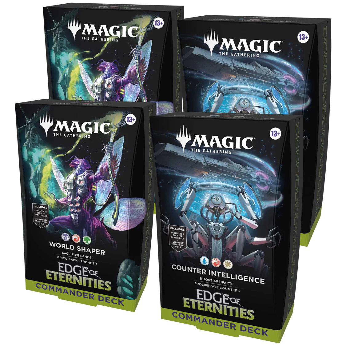 Magic: The Gathering - Edge of Eternities Commander Deck 4 Pack