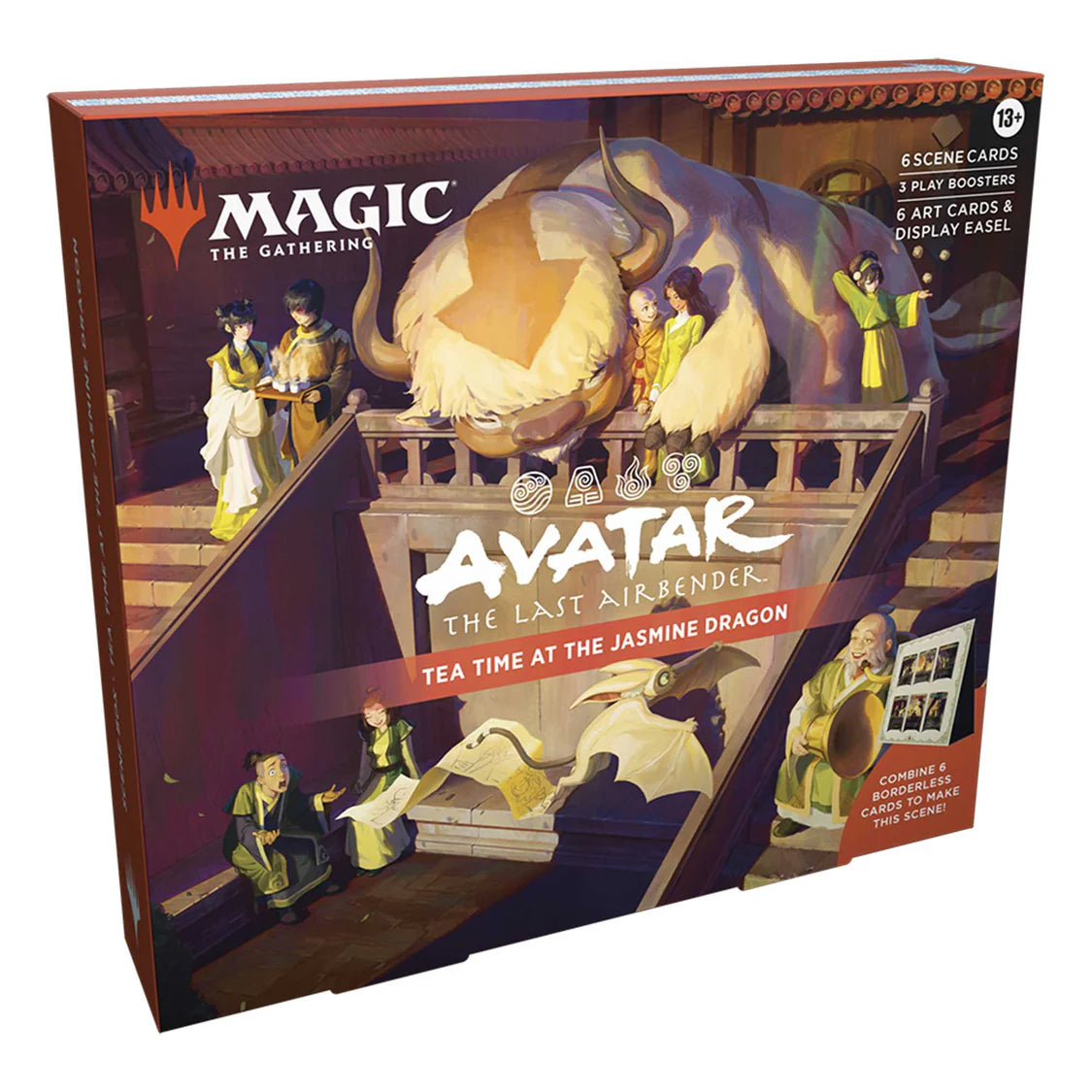 Magic The Gathering Avatar THe Last Airbender Tea Time At The Jasmine Dragon scene box