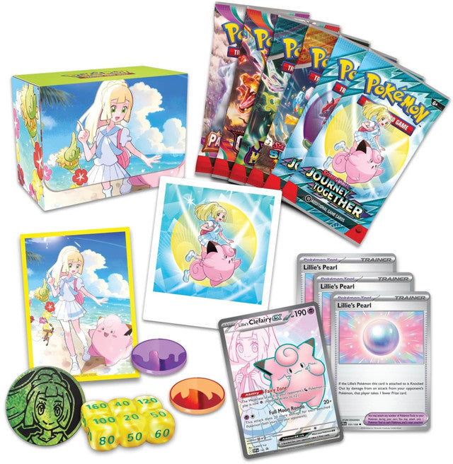 Pokemon TCG: Lillie Tournament Collection inside