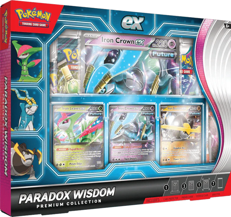 Pokemon Paradox Wisdom Premium Collection left view