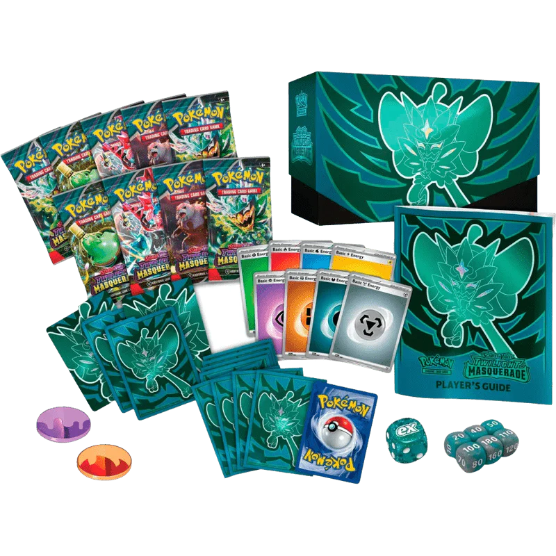 Twilight Masquerade Elite Trainer Box inside