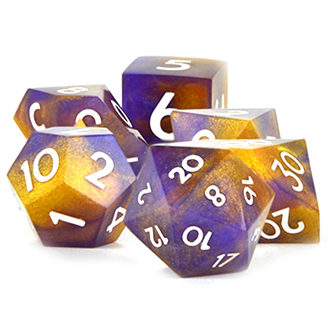 Summer Solstice Resin DnD Dice Set