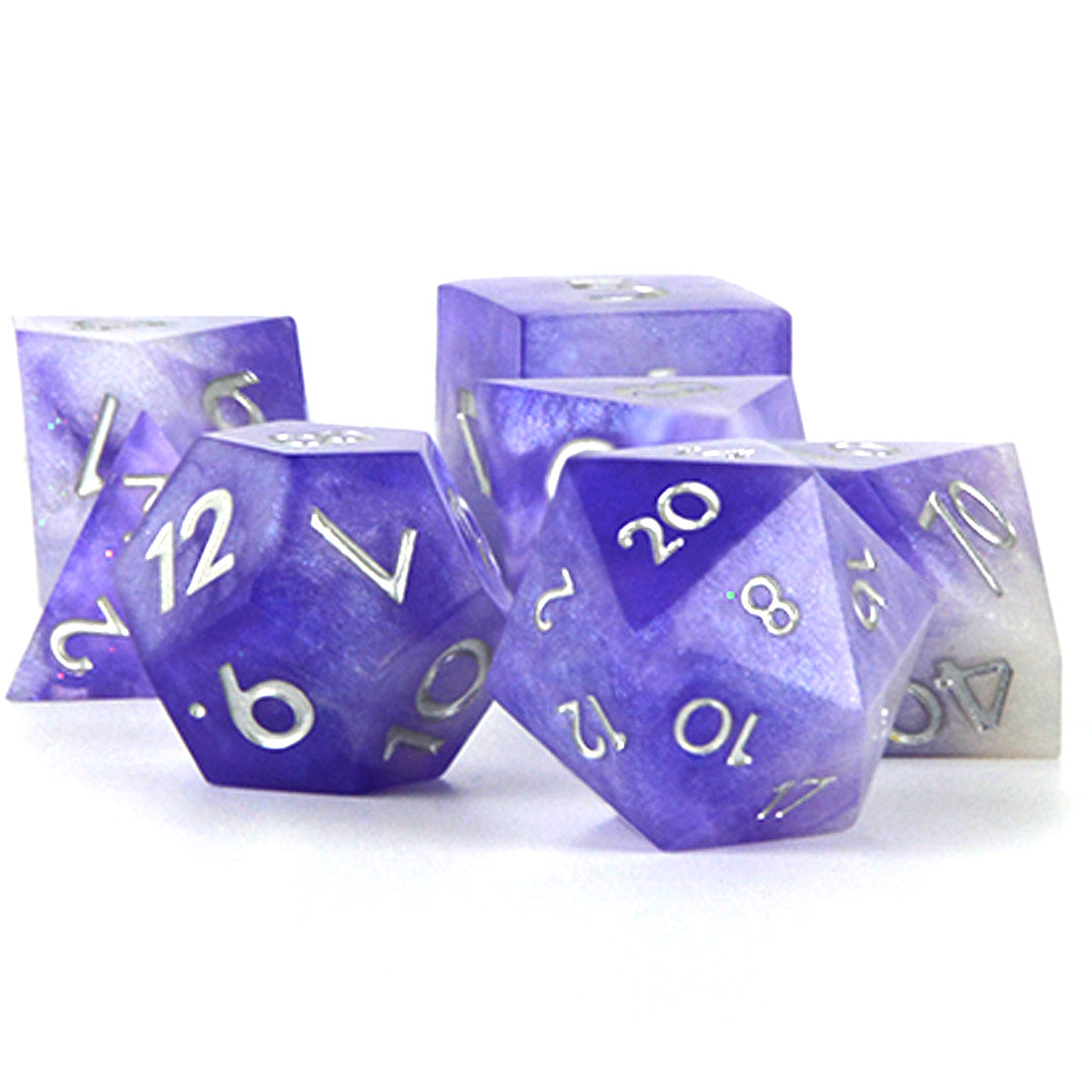 Midwinter Night resin dnd dice set