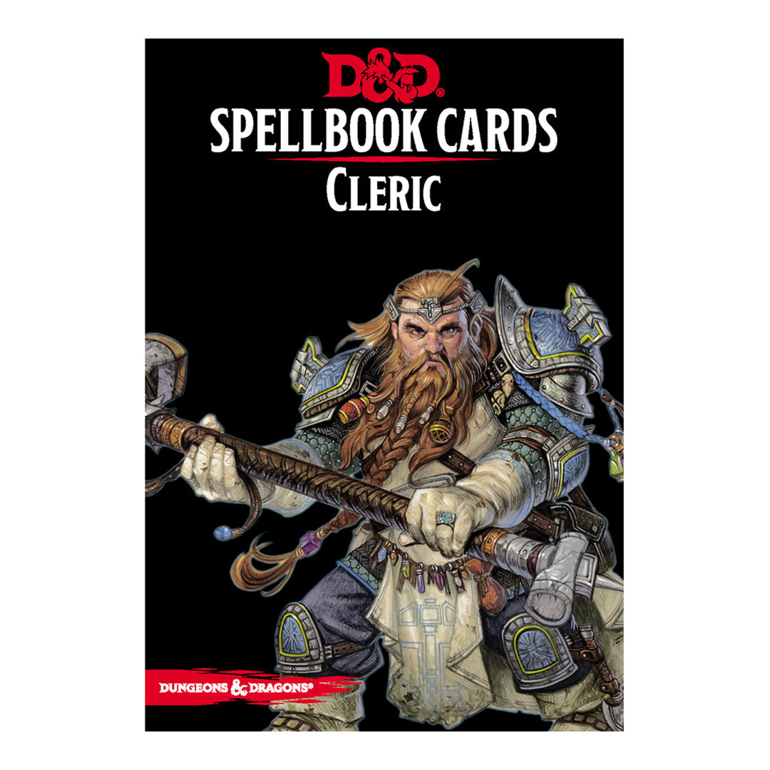 D&D Spellbook Cards - Cleric