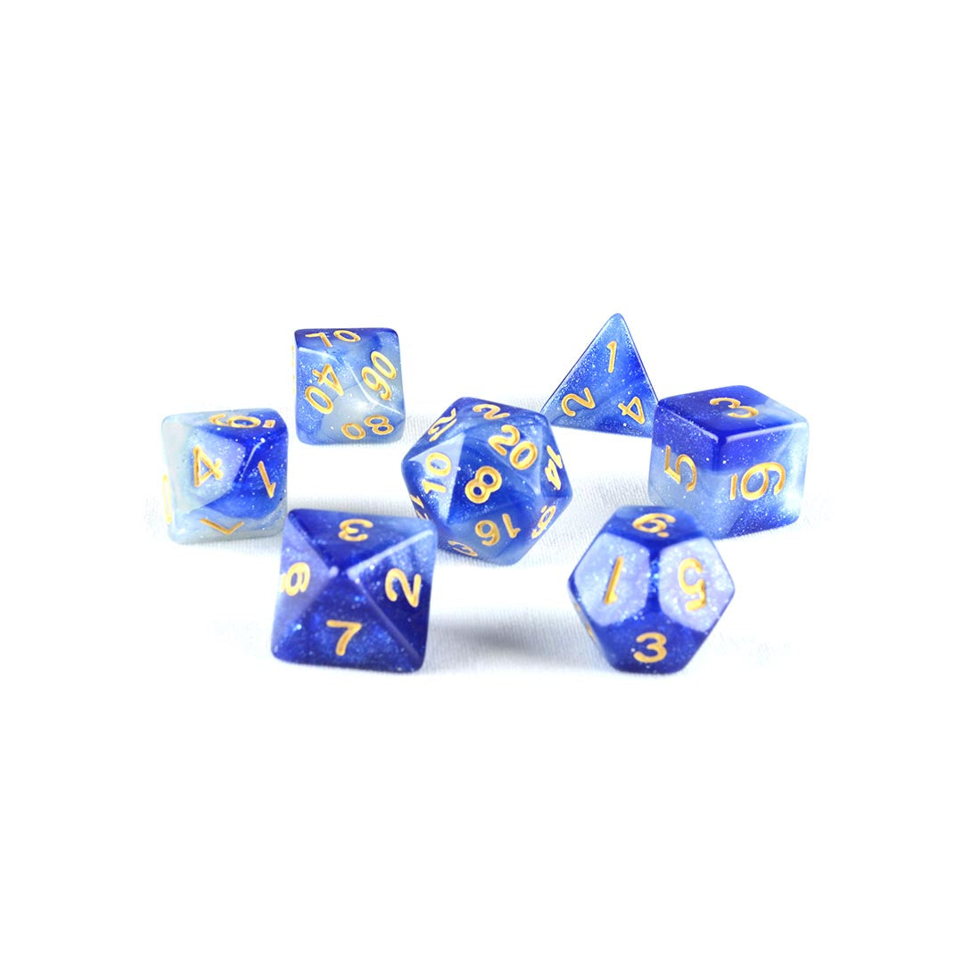 Crab Nebula DND Dice set