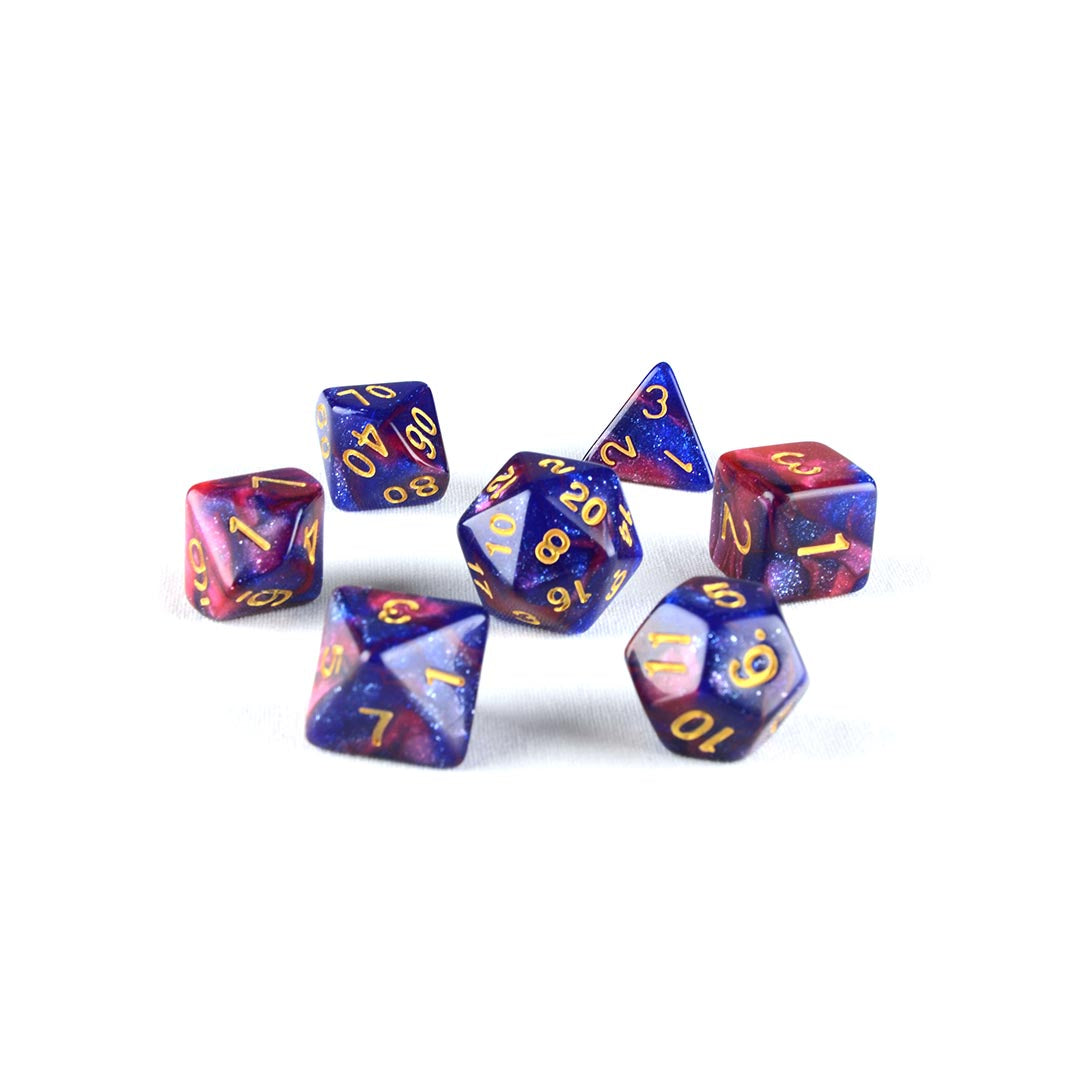 Doradus Nebula DND Dice set