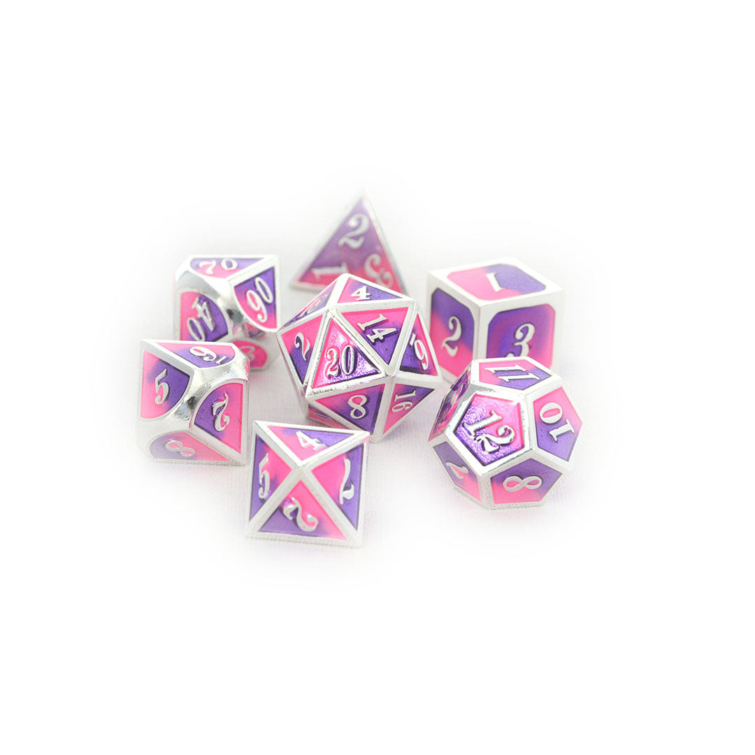 faerie fire dnd dice set