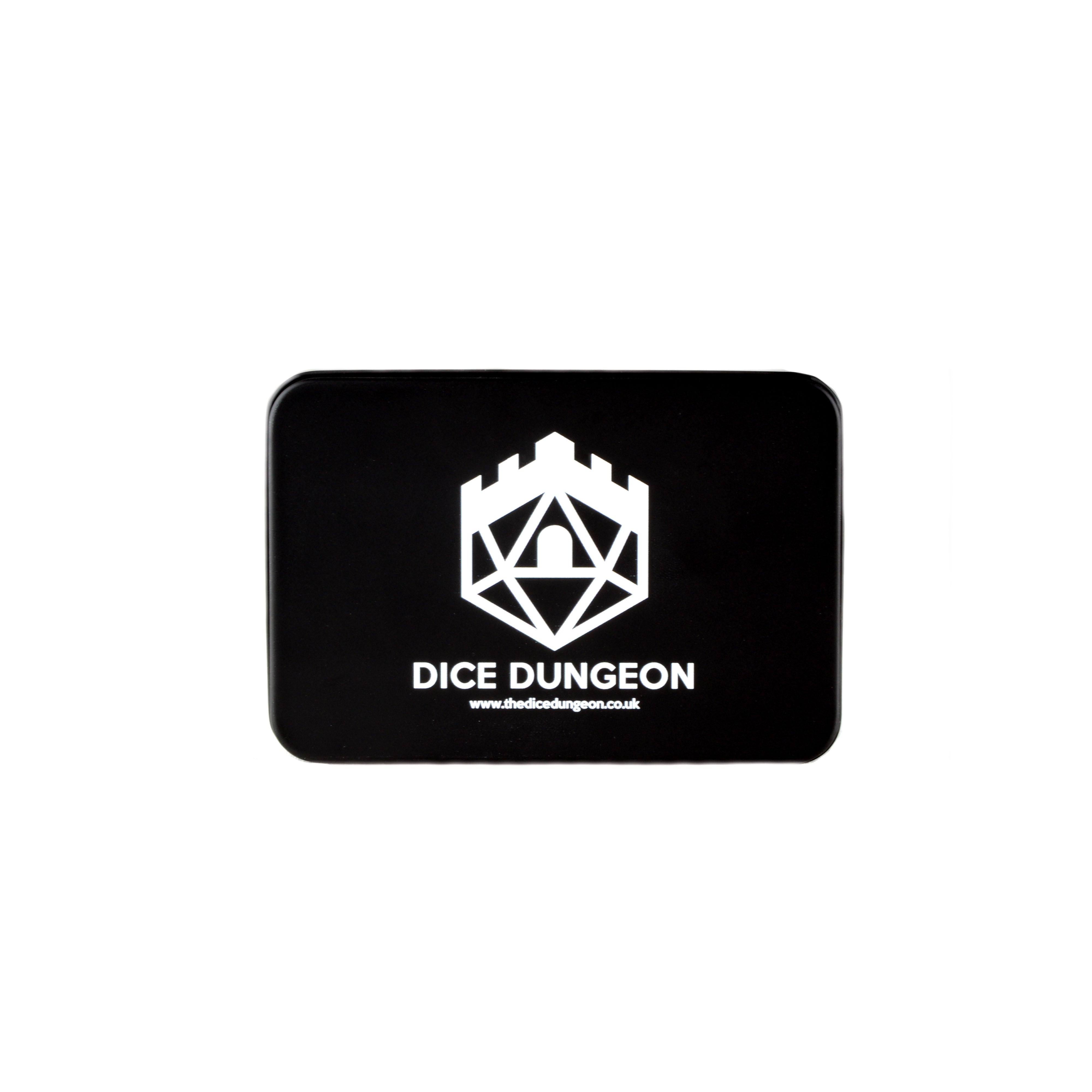 XL metal dnd dice tin