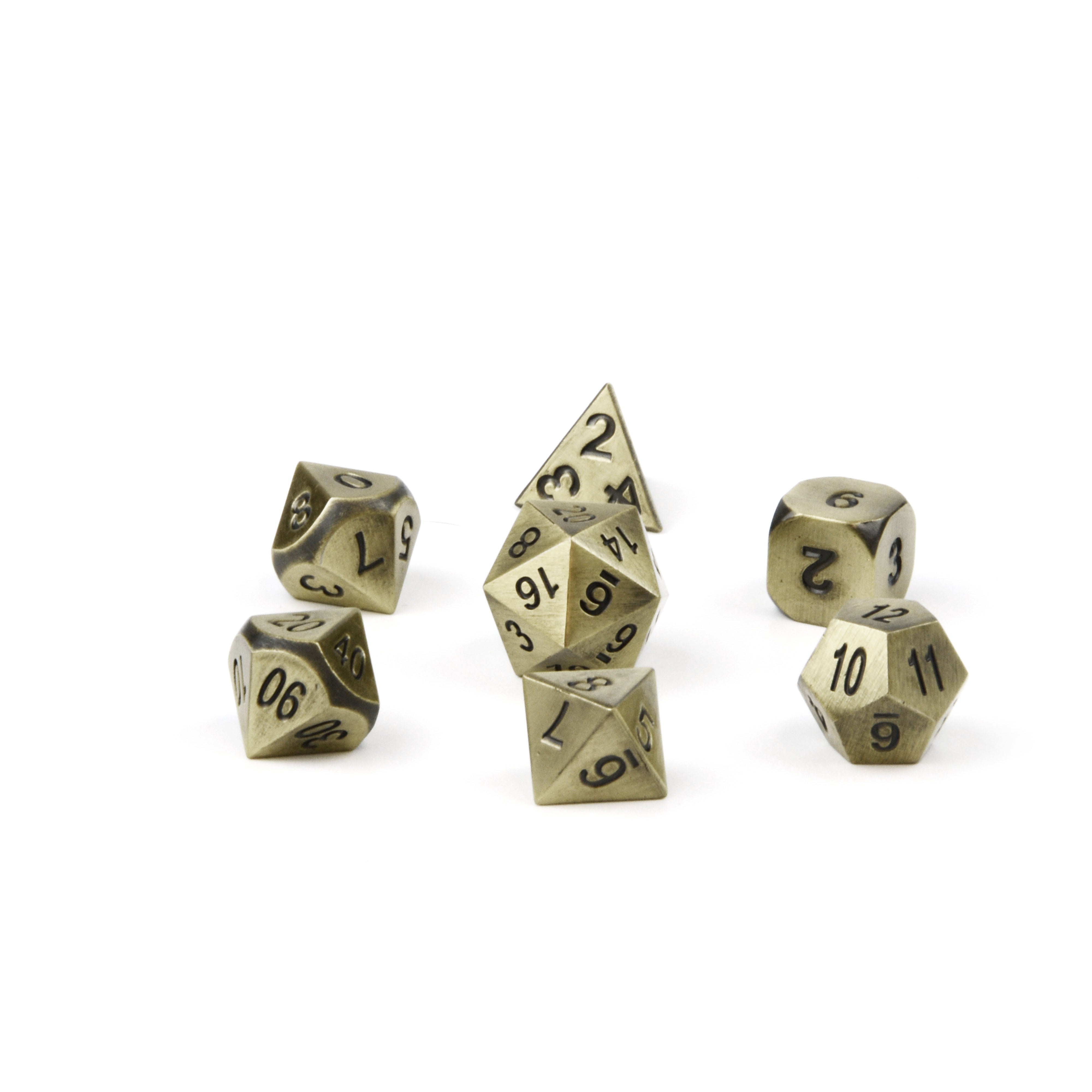 dnd dice tarnished nickel