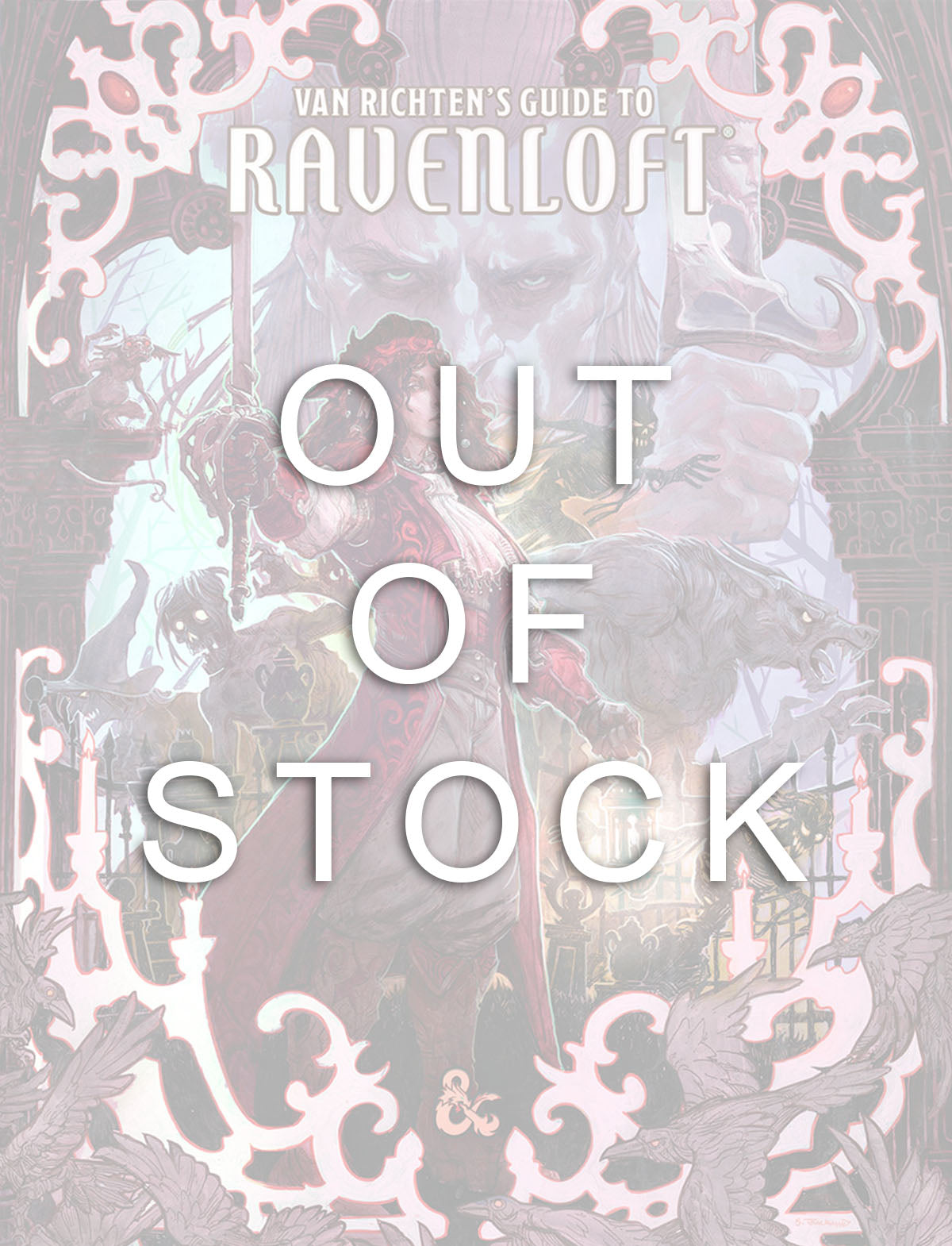 (Alt) Van Richten's Guide To Ravenloft - Dungeons & Dragons (DnD) 5e Limited Edition