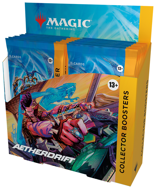 Aetherdrift Collector Booster Box right view