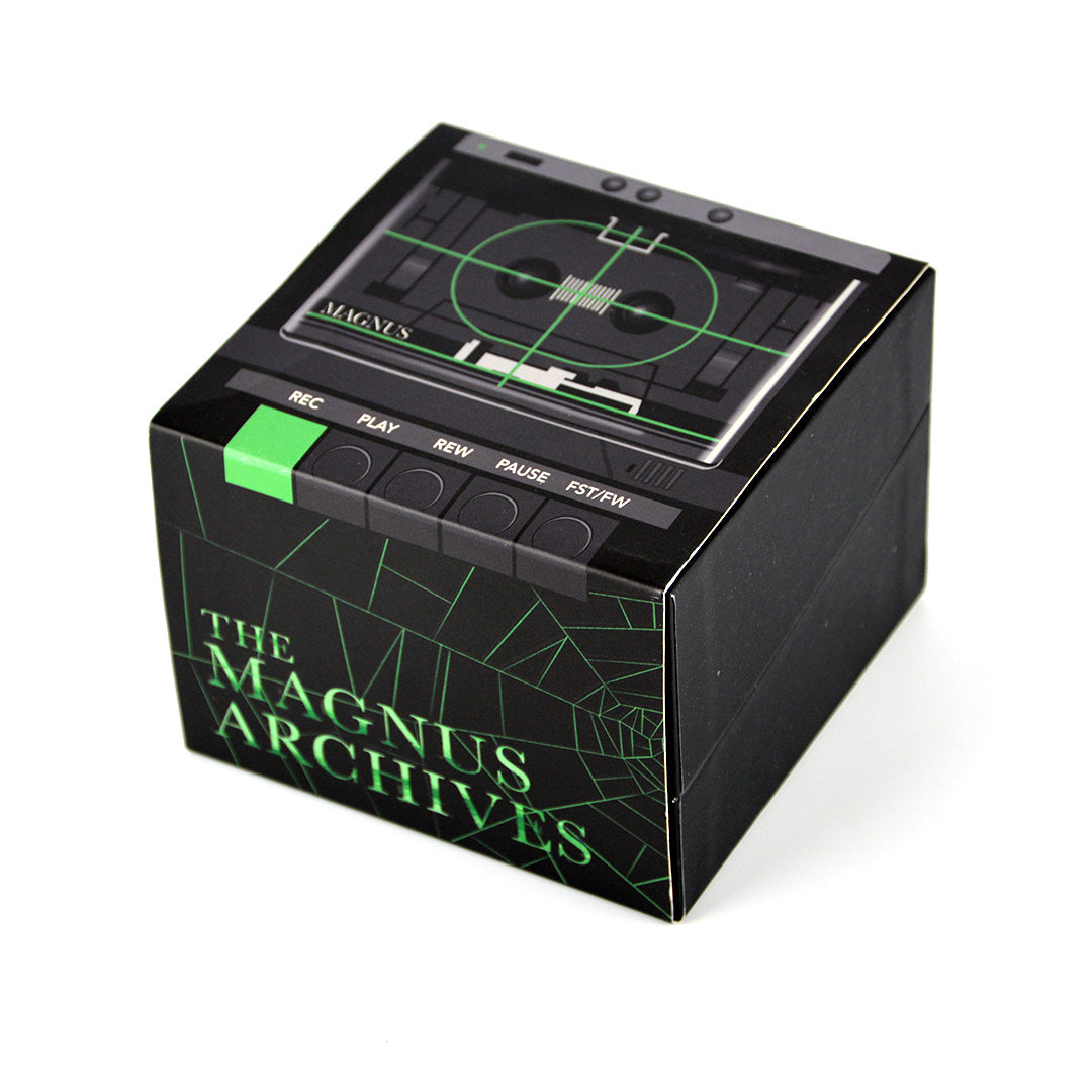 Magnus Entities Dice Box with web and cassette design