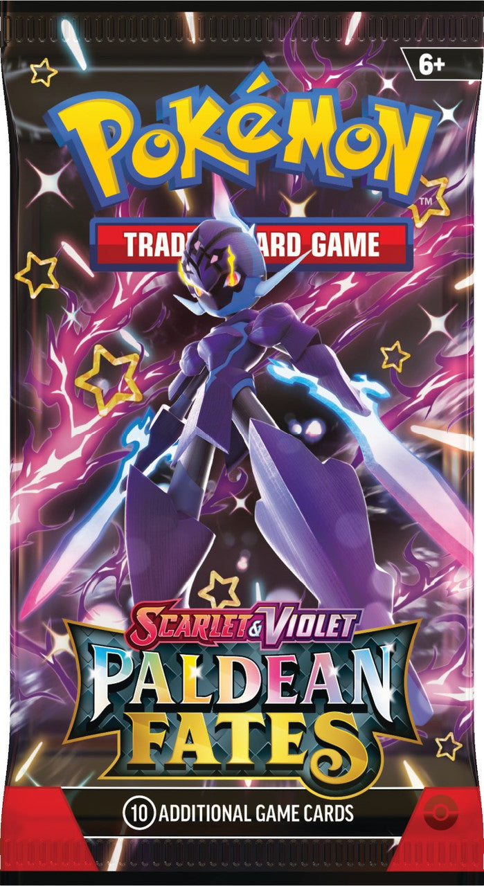 Pokemon TCG: Paldean Fates Booster Pack Pikachu Ceruledge