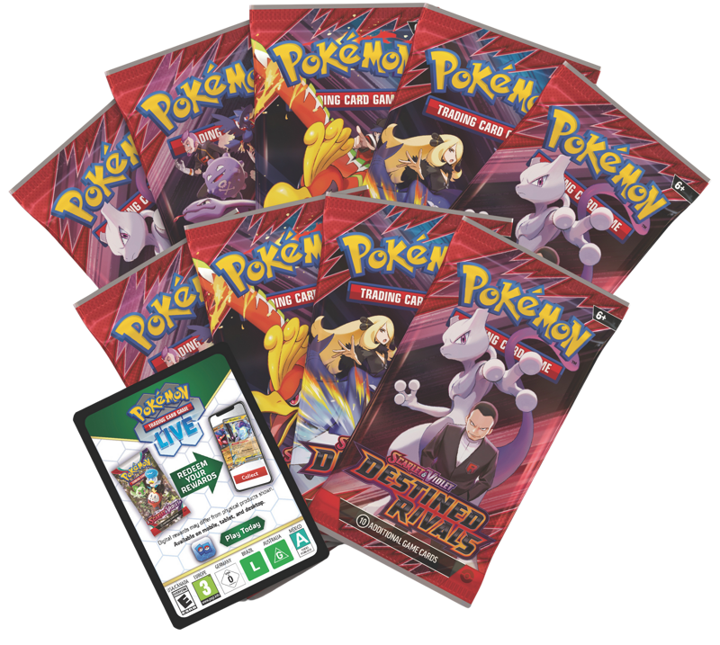Pokemon Destined Rivals Booster Packs