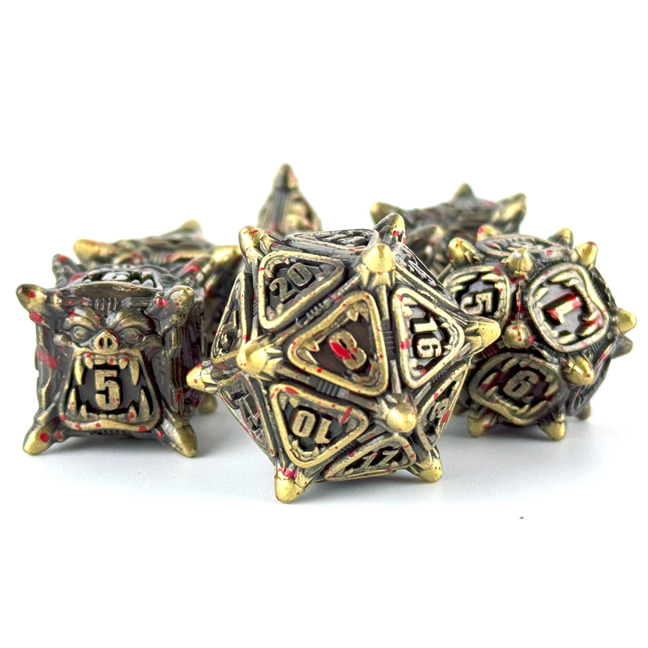 Evil Spirit Yokai dnd dice set 