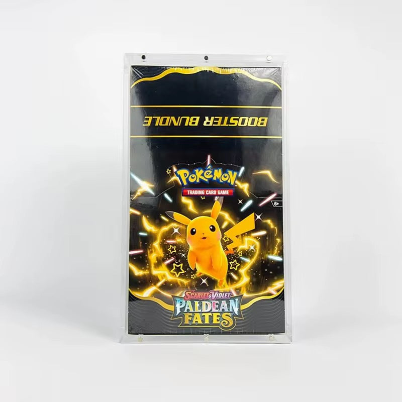 Pokemon TCG Booster Bundle Display Case acrylic case magnetic