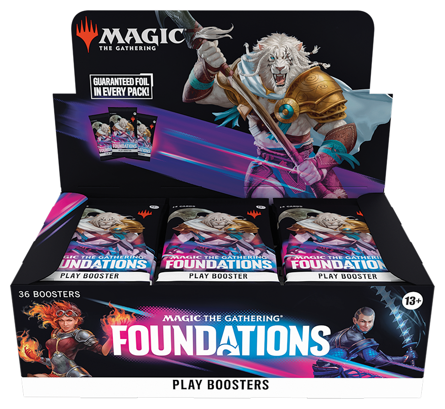 Magic: The Gathering - Foundations Play Booster Box centre view