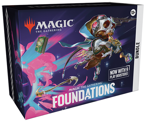 Magic: The Gathering - Foundations Bundle left side view