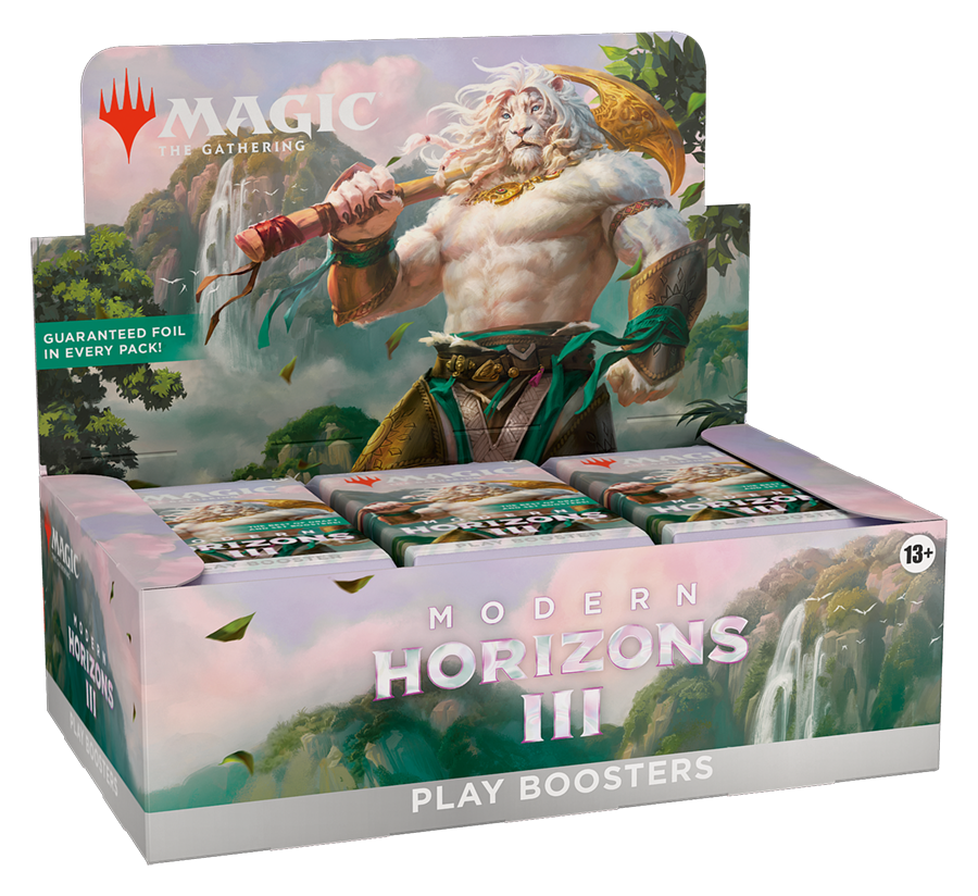 Magic: The Gathering Horizons 3 Play Booster Box side left view