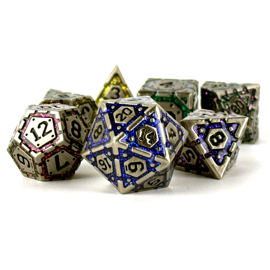 Arcane Relics Prismforge rainbow dnd dice set