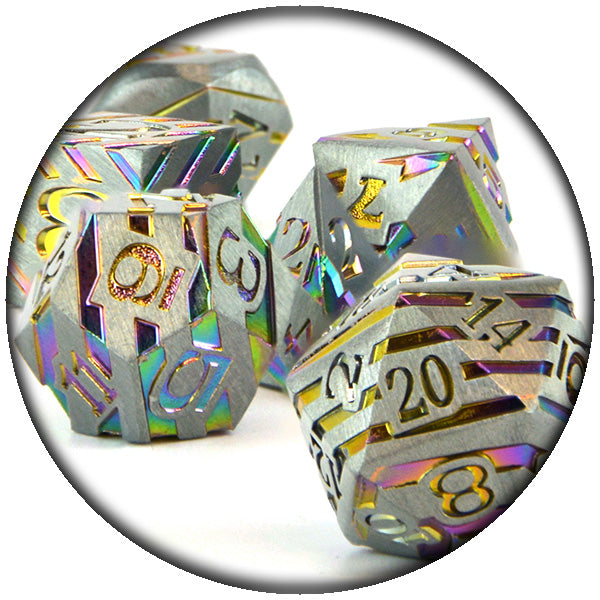 Legendary Ore Bornite Dice from the metal dice collection