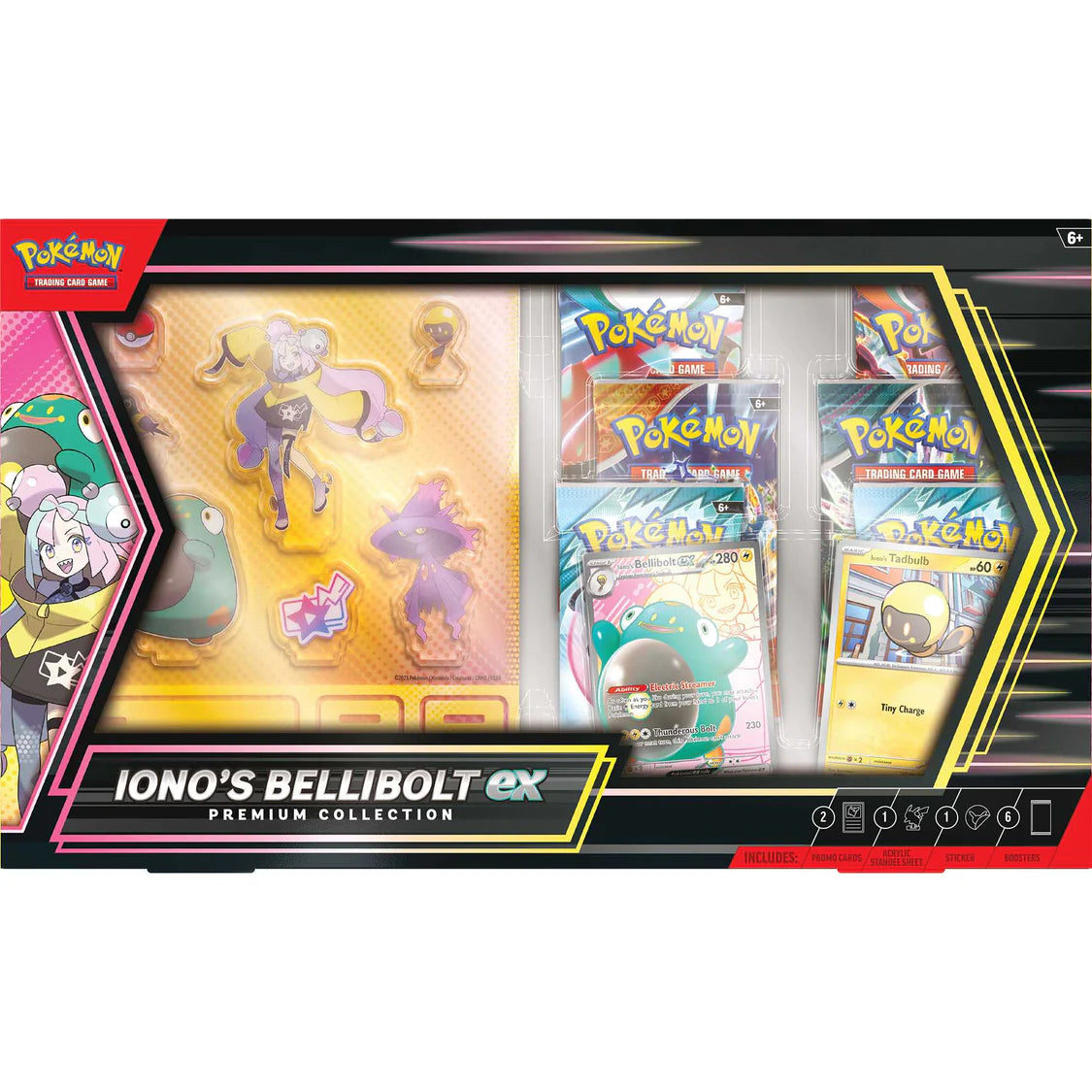 Pokemon TCG: Scarlet & Violet  - Iono’s Bellibolt EX Premium Collection