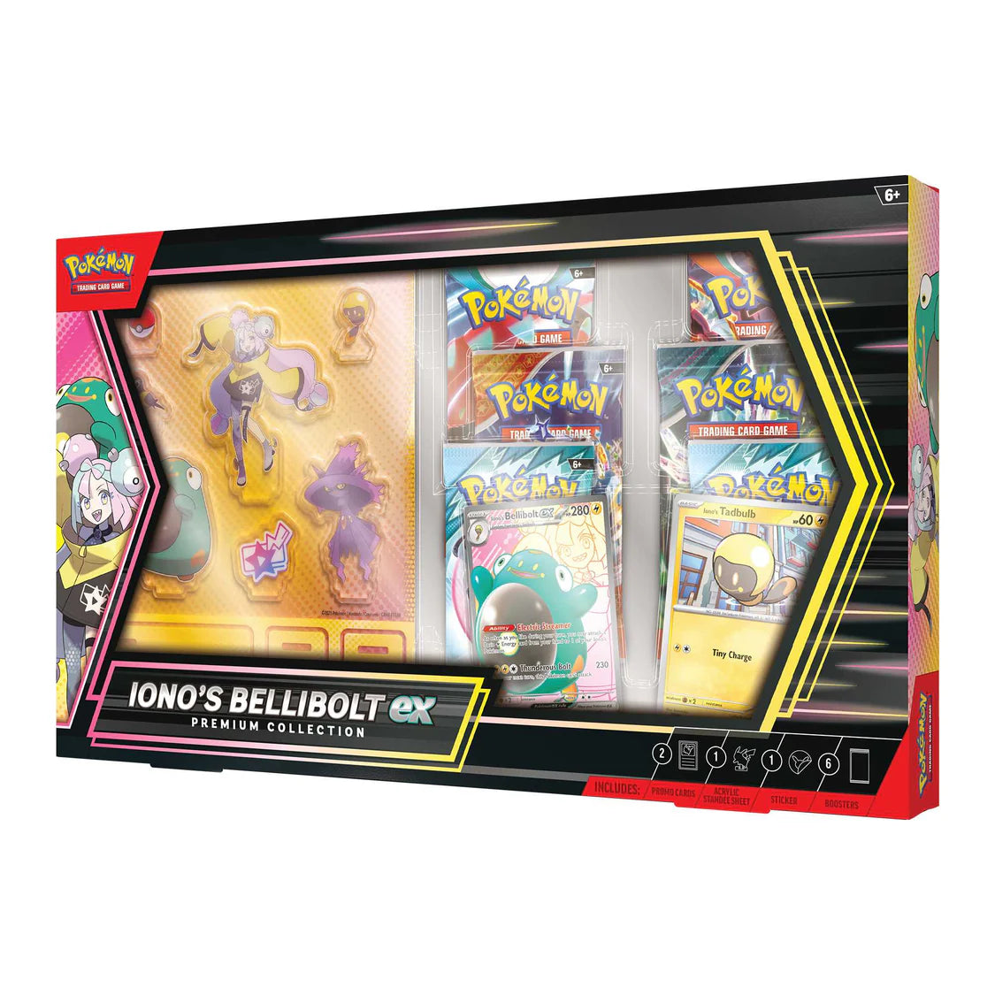 Pokemon TCG: Scarlet & Violet  - Iono’s Bellibolt EX Premium Collection