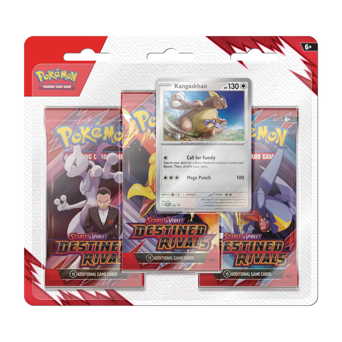 Pokemon Scarlet & Violet Destined Rivals 3 Pack Blister