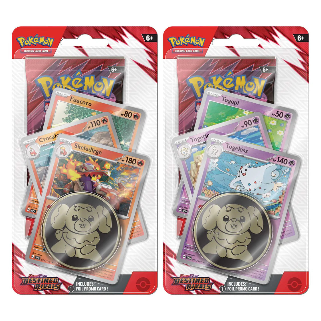 Pokemon Destined Rivals Premium Checklane Blister