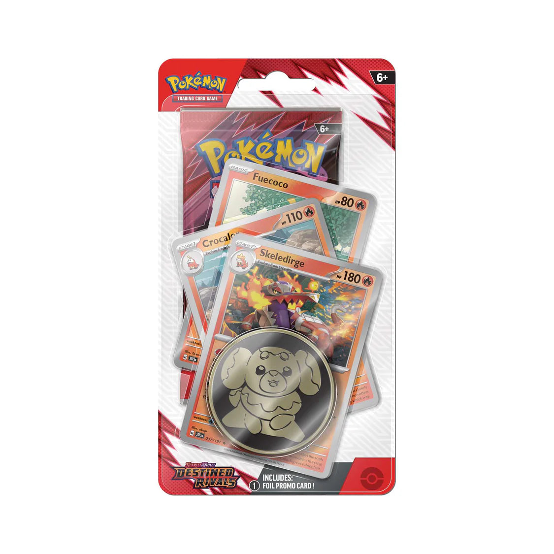 Pokemon Destined Rivals Premium Checklane Skelridge