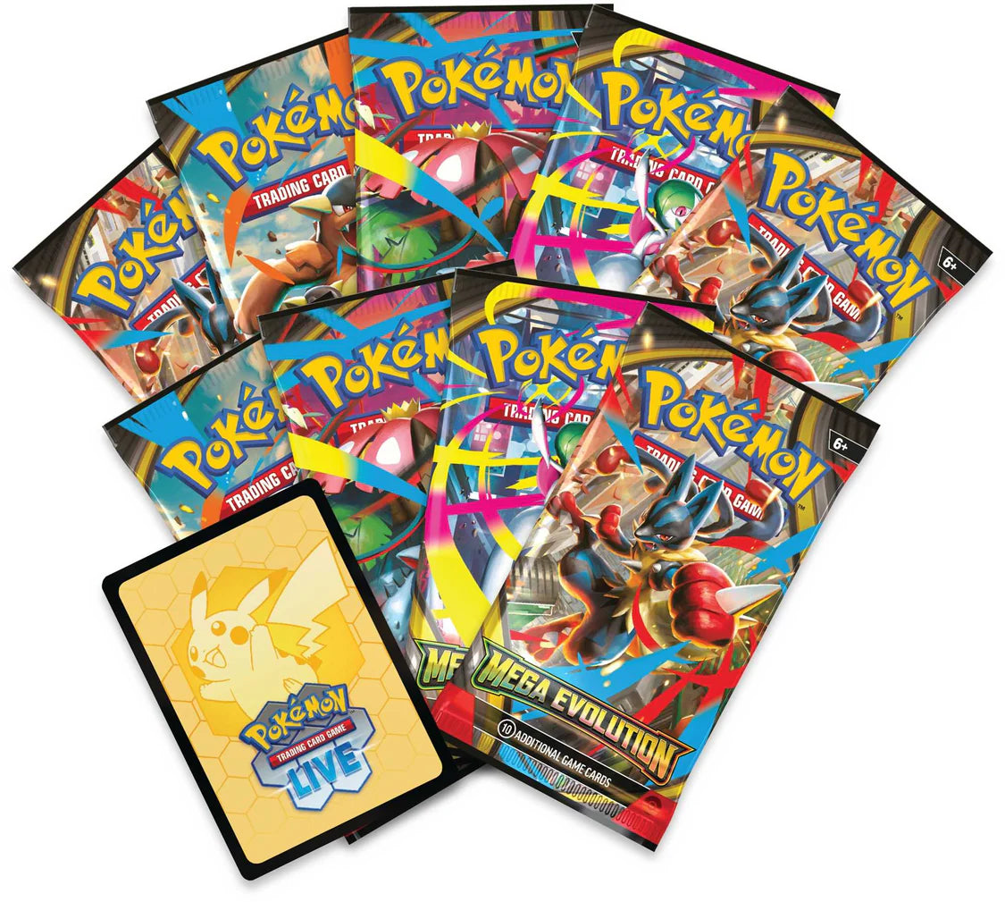 Pokemon Mega Evolution booster packs