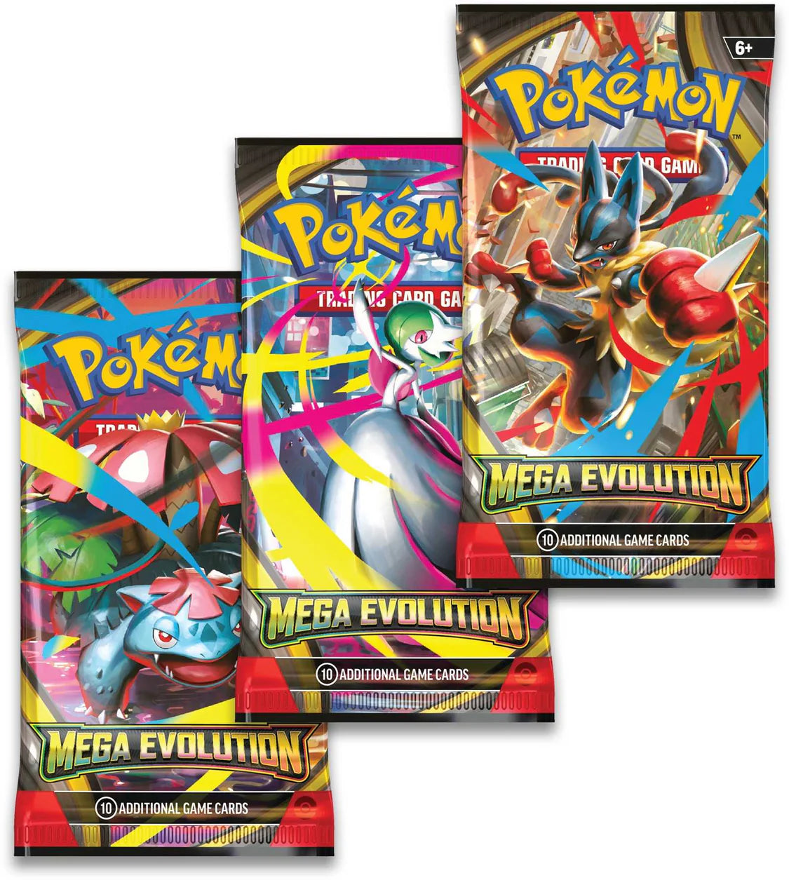 Pokemon Mega Evolution booster packs