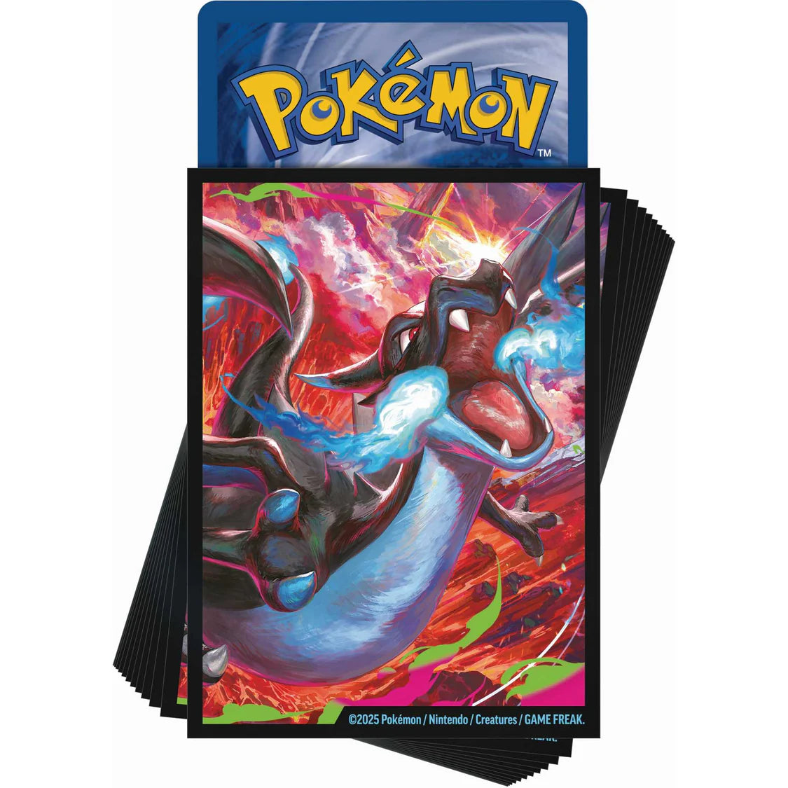 Pokemon TCG Mega Charizard Ultra Premiumn Collection sleeves