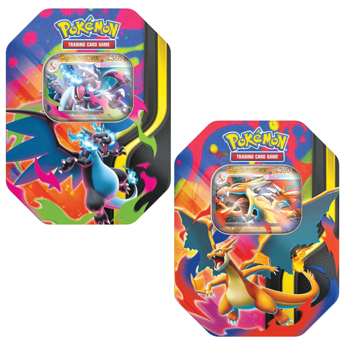 Mega Charizar X ex Tin