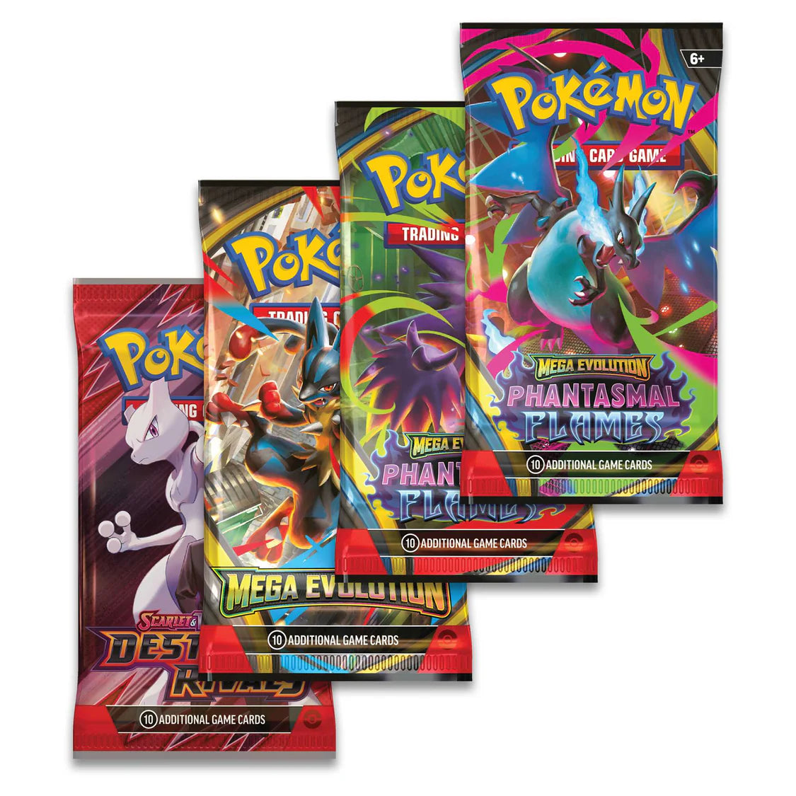 4 pokemon booster packs
