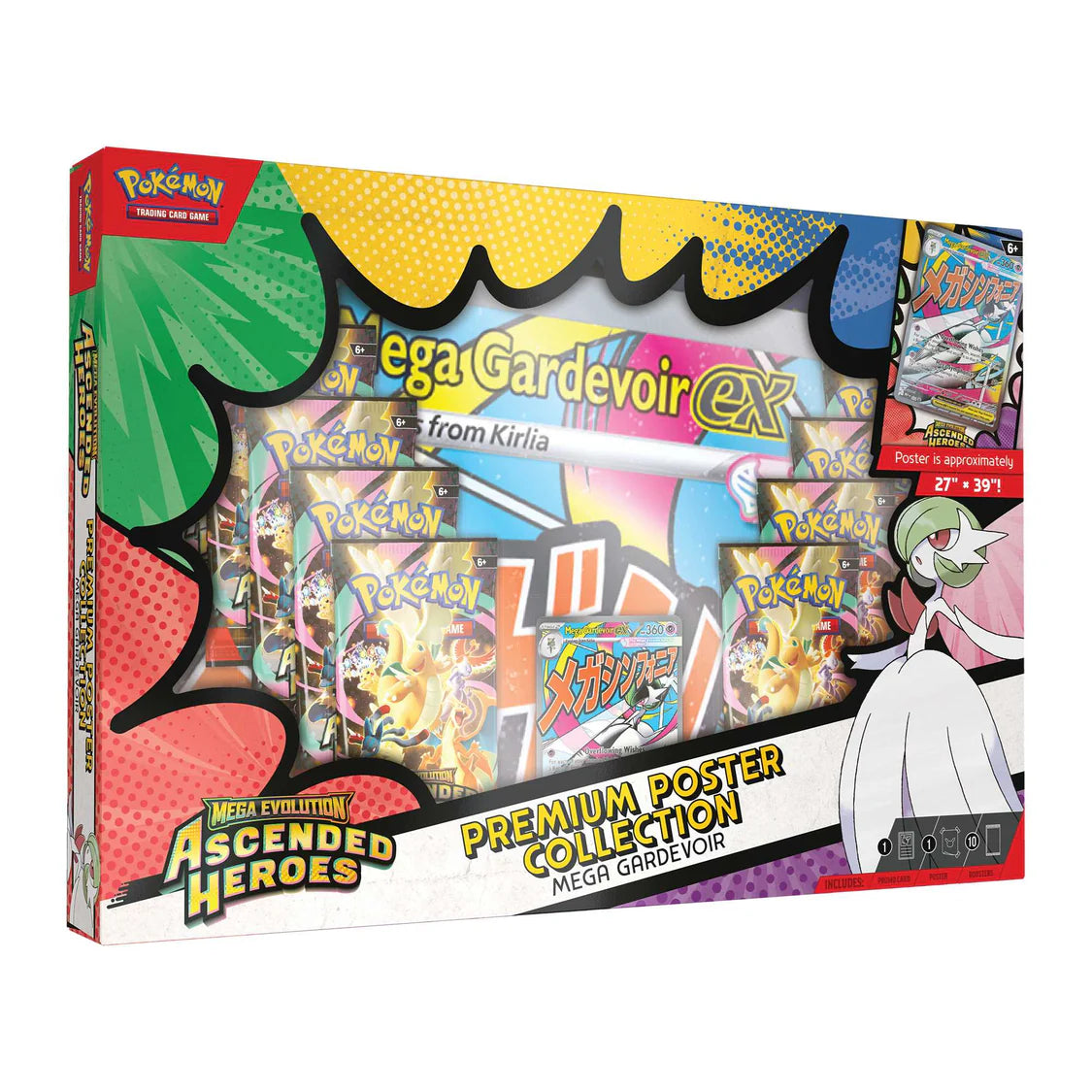 Pokémon TCG: Mega Evolution Ascended Heroes Premium Poster Collection