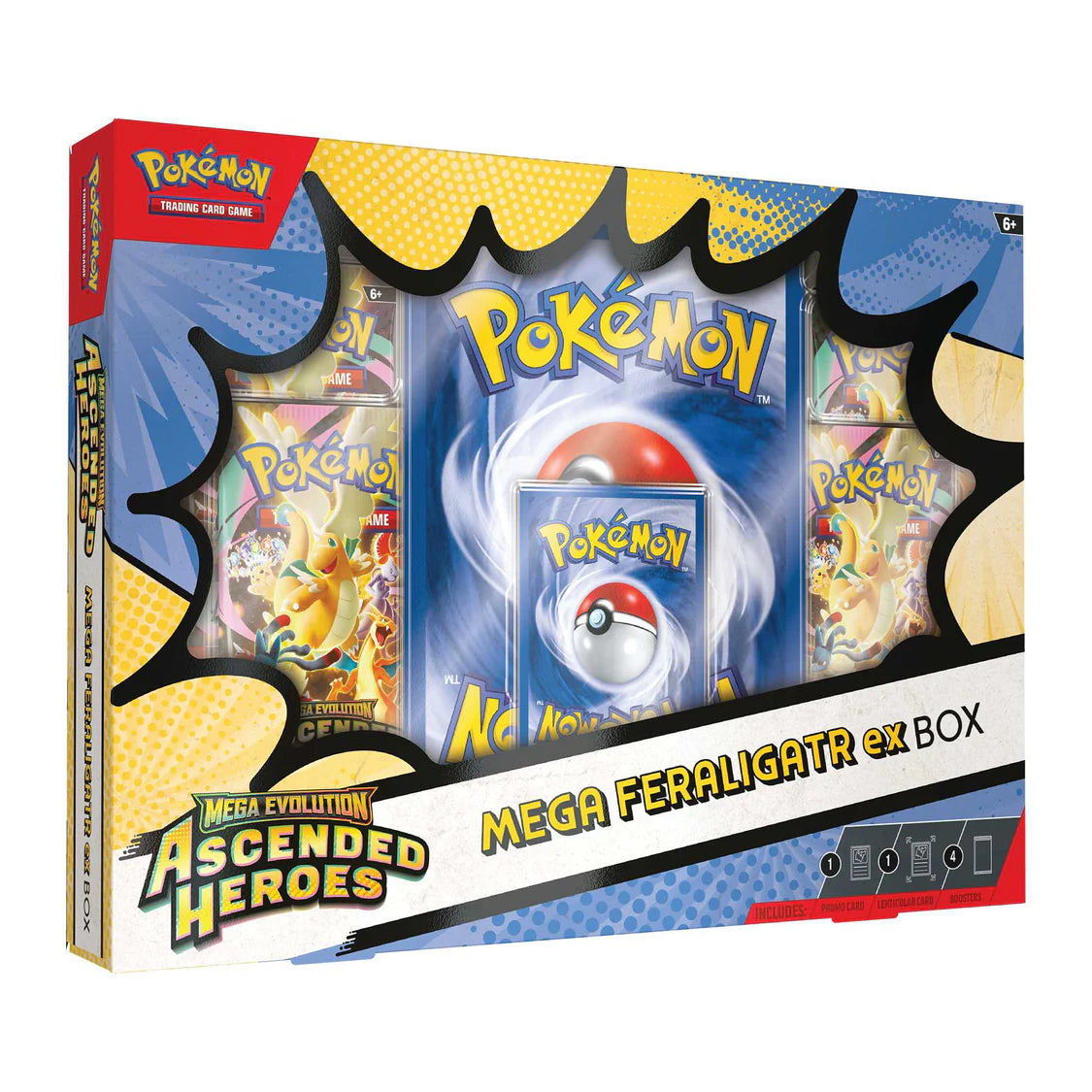 Pokemon TCG: Ascended Heroes Mega Feraligatr ex Box