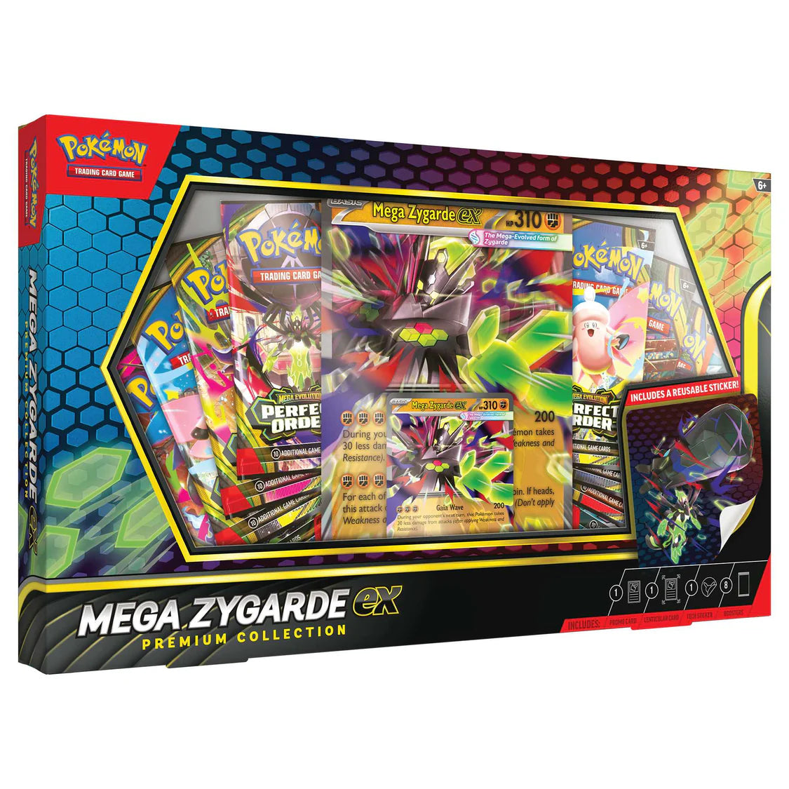 Pokémon Mega Zygarde EX Premium Collection trading card game box